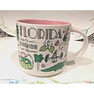 Florida Starbucks coffee Cup Mug 14oz Been There Series Ceramic
